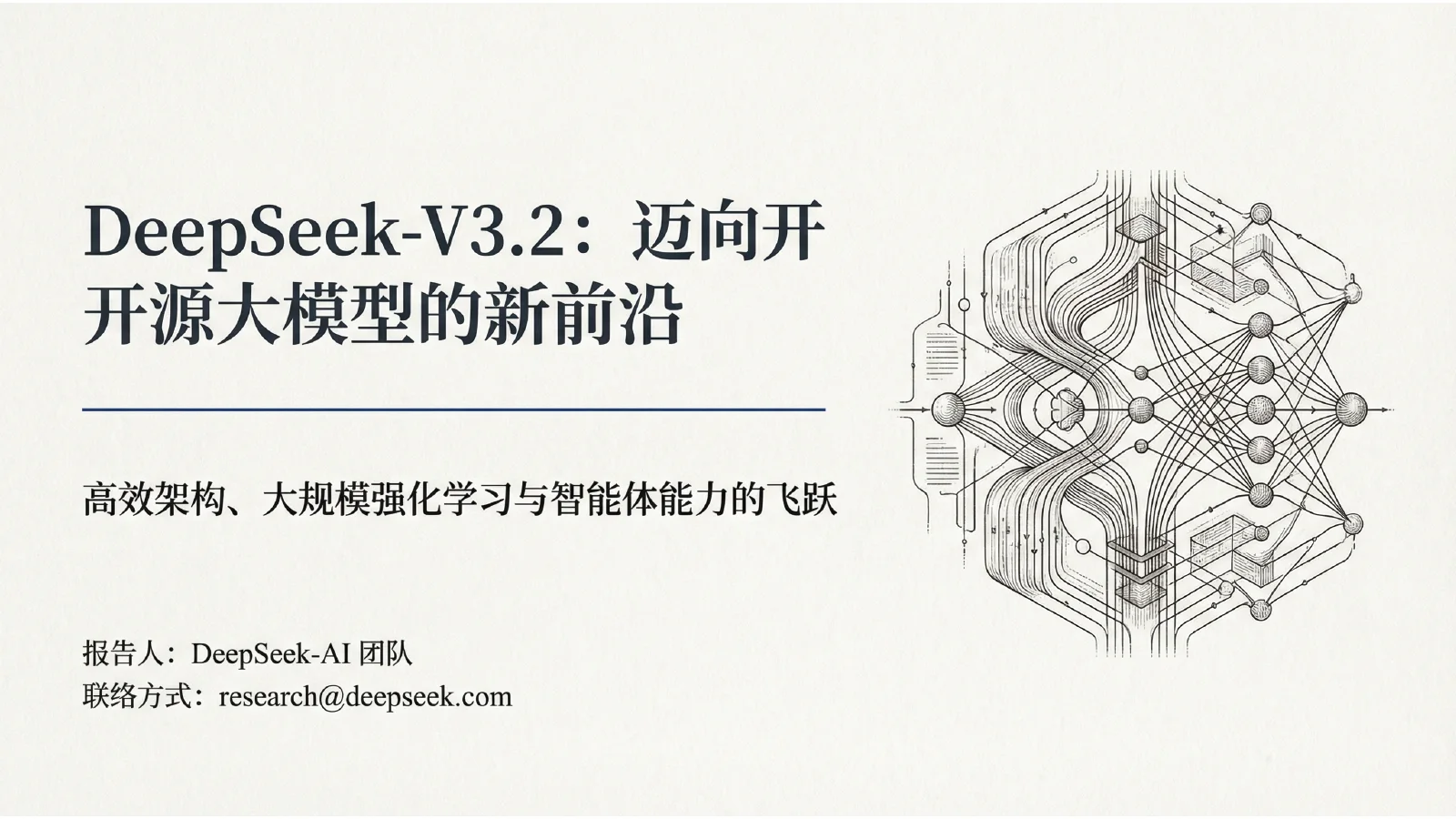 走近 DeepSeek V3.2 · 1 / 5